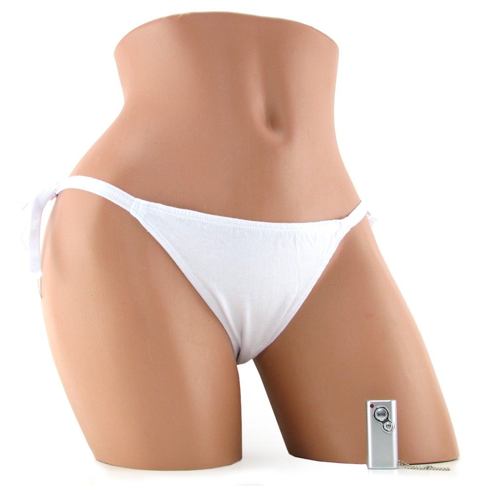Panties with built in vibrator