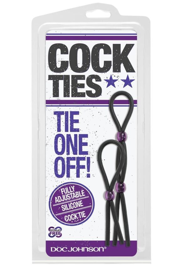 these rings are super stretchy and will adjust to accommodate most sizes. This two ring set features one tie for just the penis and another for the penis and testicles. The clear ball accents are used to adjust the sizes of these completely sturdy and flexible ties offering you long-lasting erections and helping to prolong ejaculation. phthalate-free. Available in Purple and Black.