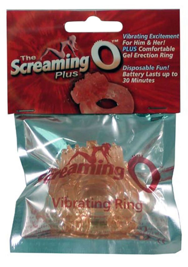 Screaming O Plus Silicone Cock Ring - Vanilla - Image 2