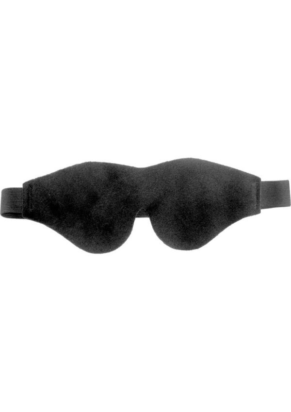 This blindfold from SportSheets is totally soft and pleasurable to wear. The single thick elastic strap makes it a breeze to put on and take off while making sure it stays in place. One size fits most. Use this well made blindfold to enhance your next sensual experience!