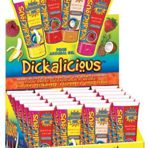 lick it off and watch your lover grow wild with excitement. 24 bottle display.  In four great flavors