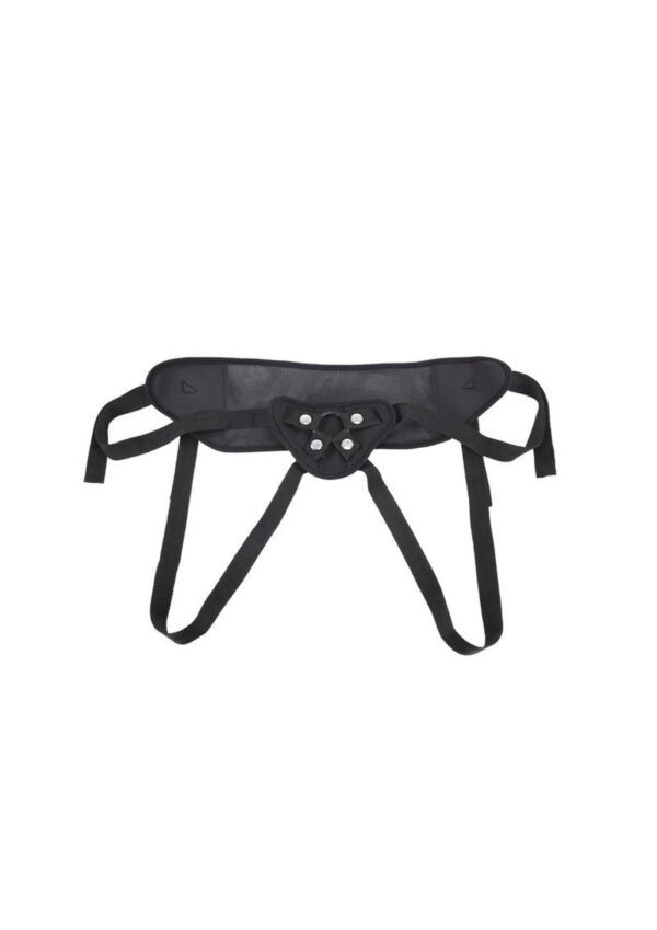 cushioning in the front to support your dildo and a stitched pocket to easily add a bullet vibrator. Adjustable straps will fit up to 60andrdquo; waists and the O Ring is interchangeable to accommodate any dildo size. Feel empowered to play at any intensity and take your play to exhilarating new levels.  4-way adjustable straps fit up to 60 (152 cm) hips Lightweight