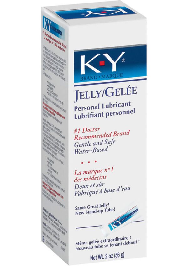K-Y Brand Jelly is compatible with condoms and rinses off easily. K-Y Brand Jelly lubricates condoms and is recommended for personal lubrication when vaginal dryness causes discomfort. It also eases ion of rectal thermometers