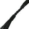 This flogger has a 4 beaded handle to ensure an easy grip. With one crack of the whips tails