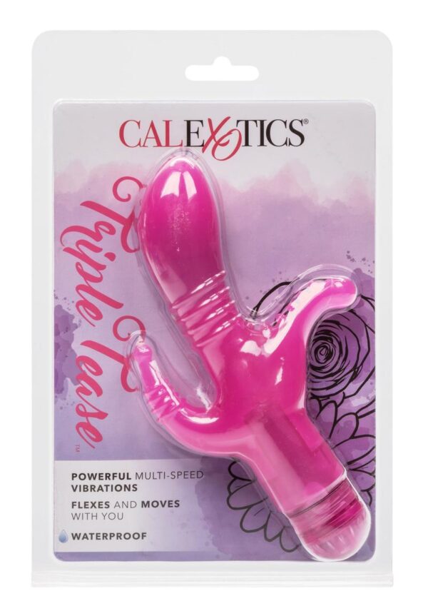 Triple Tease Vibrator - Pink - Image 2