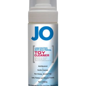 rubber and silicone friendly. JO Refresh Foaming Toy Cleaner is a gentle