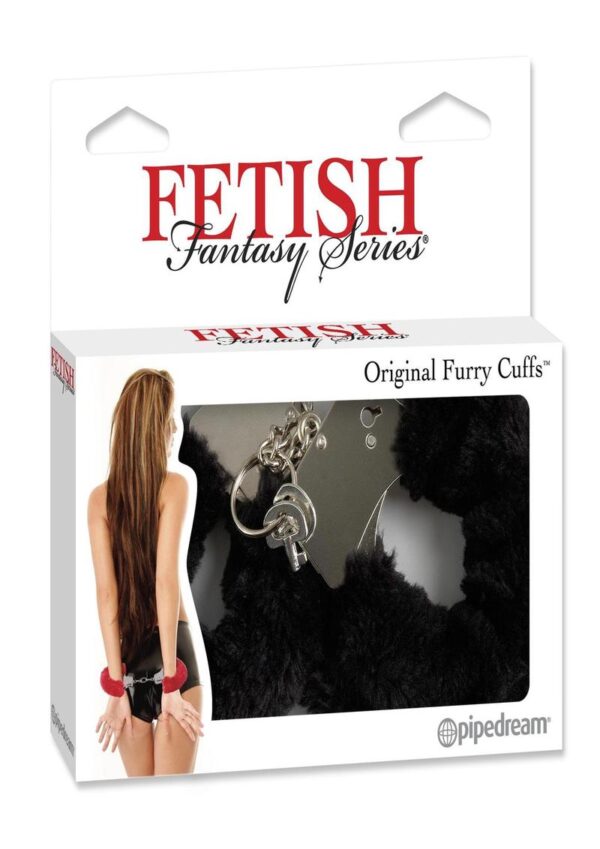 these heavy-duty cuffs keep your lover comfortably constrained and looking sexy. The locking mechanism has a quick-release button in case you lose the key