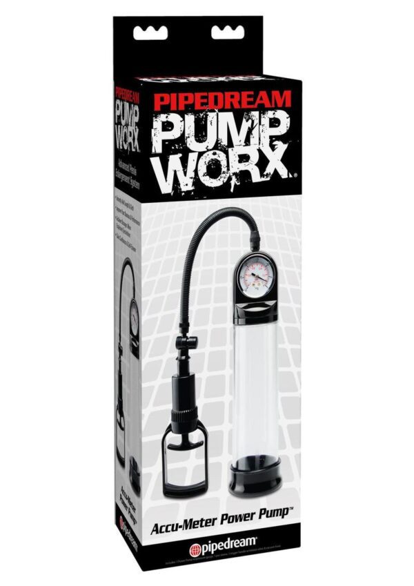 throbbing erections that last and last with this professional-grade Accu-Meter Power Pump. Developed as a safe