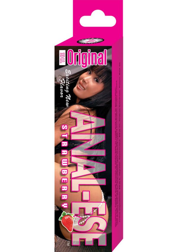 Anal-Ese Desensitizing Anal Cream 1.5oz - Strawberry Flavor - Image 2