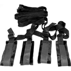 4 - 60 inch (152 cm.) adjustable straps with cuffs. 1 - 60 inch (152 cm.) connector strap.