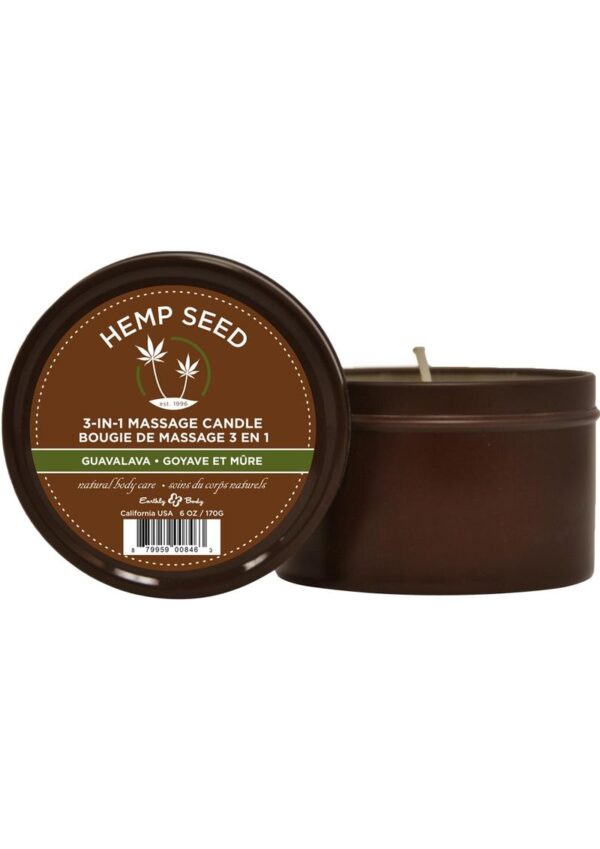 Fragrant Natural Soy-Oil Massage Candle burns longer and cleaner.Melts into a warming