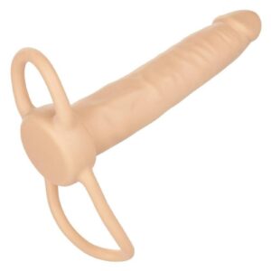 life-like dong with a dual support system for control and comfort. Made of TPR material. 5.25x 1.25.