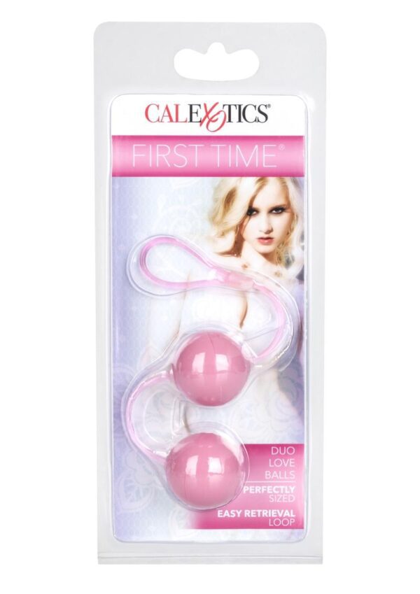 First Time Duo Lover Kegel Balls - Pink - Image 2