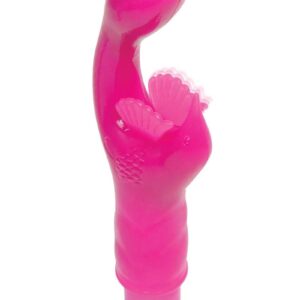 tease and please your clit. Choose a speed on the bottom dial and go from a flutter to a throb in seconds! The soft