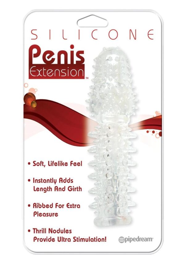 yet arousing and life-like feel the extra pleasure this ribbed penis extension offers. Made with thrilling nodules that provide erotic stimulation as well as adding length and width