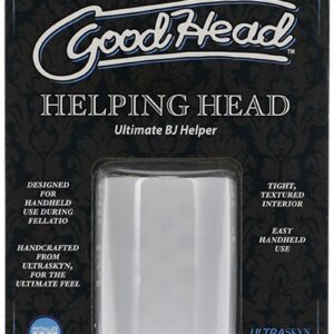 and with stimulating massage beads on the inside