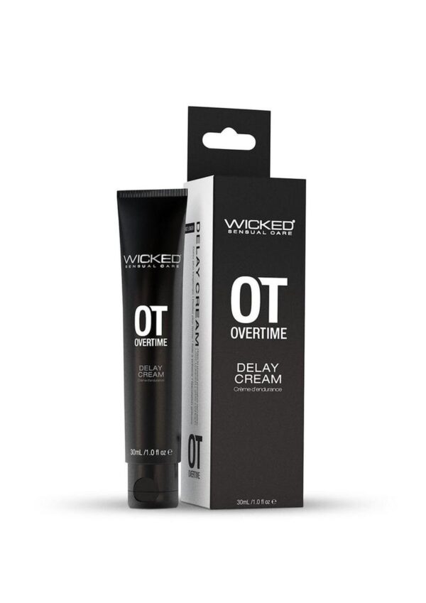 no-prescription formula with 5% Benzocaine gently eases the intensity of sensation and allows you the ability to put your love-making into overtime.Enjoy a new confidence when Wicked OverTime. This unique