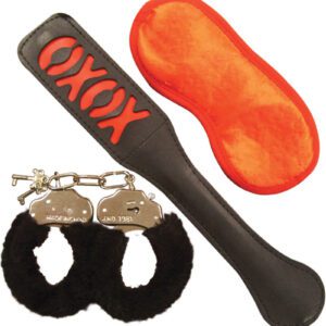 Don`t let your naughty lover run around unchecked! With this fun kit