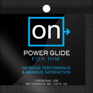 firmer and maximizes their satisfaction. This unique Gel-Hybrid technology provides a silky glide that is massaged directly onto the penis and is pleasant to apply. WHAT WILL MEN FEEL USING POWER GLIDE?The sensations are dramatic! Some of the possible sensations men might feel include: tingling