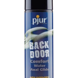 especially for hard anal sex. The addition of valuable hyaluronic acid featuring moisturizing properties forms small water cushions to support the lubricating effect. Pjur Back Door Comfort Water Anal Glide is taste- and odorless