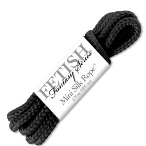 you don`t have to be an expert to enjoy the pleasure of Japanese-style bondage play!- 6`(183cm) Reusable Silk Rope- Polyester