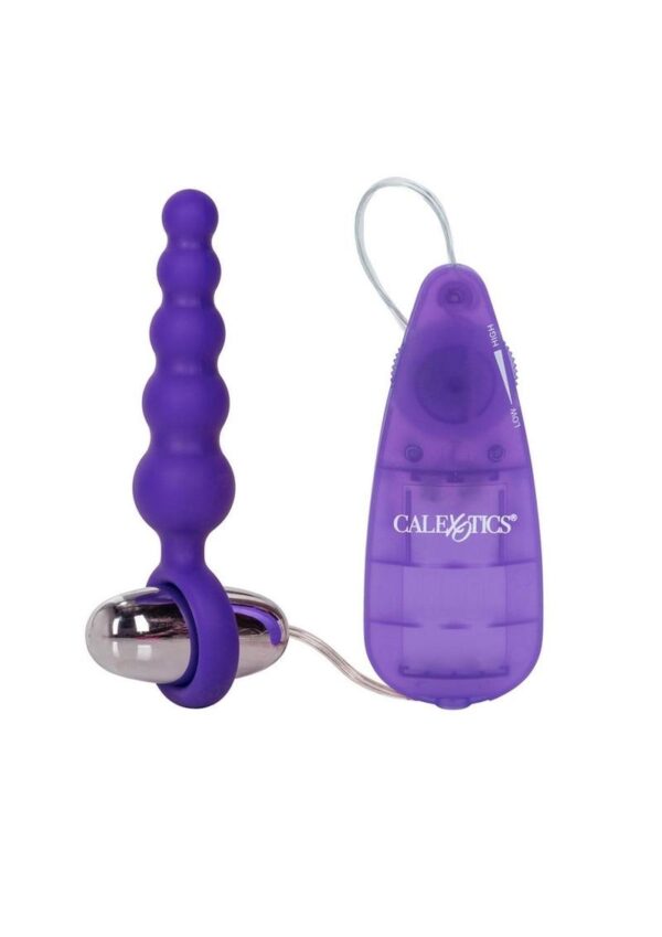 - 4 x 1/10.25 cm x 2.5 cm (probe)- 2 x 1/5 cm x 2.5 cm (stimulator)- Premium Silicone probes with removable stimulator- Powerful multi-speed vibrations- Stimulator and probe may be used together or separately- Easy to use controller- Silicone (probe) PP (controller) ABS with Silver Plating (stimulator)- 2 AA