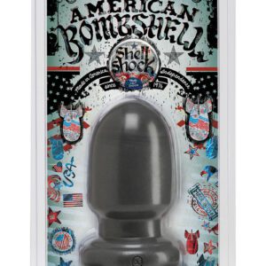 the Shellshock in size Small stands 6 tall with a hefty 9.11 girth. This American Bombshell offers a flat base for heavy action