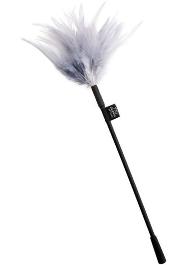 A titillatingly soft plume of feathers from the Fifty Shades of Grey Official Pleasure Collection to tickle