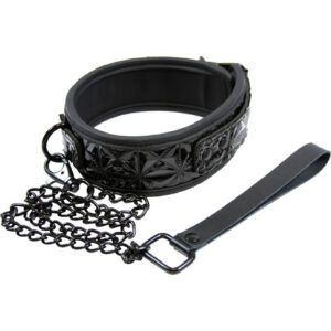 Indulge your senses. This high-quality collar features an adjustable strap for maximum comfort and a custom fit. The neoprene-lined collar allows for comfortable extended wear that is non-chafing