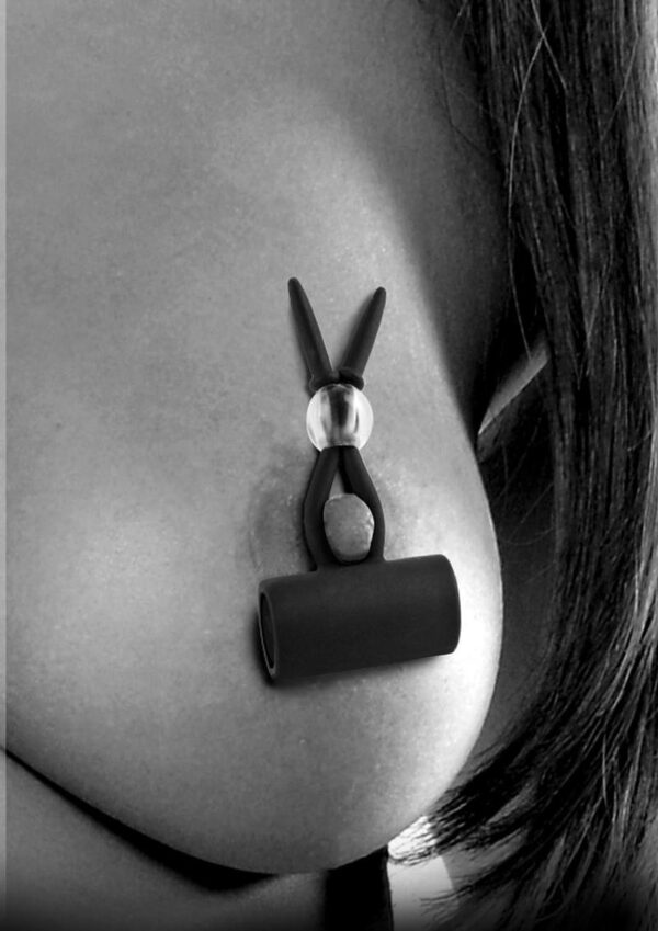 Enjoy incredible hands-free stimulation with the Vibrating Silicone Nipple Lassos. These elegant silicone wonders activate with a single switch to provide powerful vibrations right where you want them most. The whisper-quiet motor tickles and teases