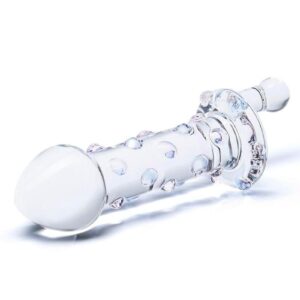 this toy can be easily cleaned. Retains heat and cold for increased stimulation. Compatible with all lubricants.