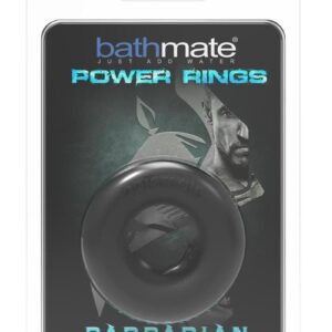 Spartan and Barbarian.As usual bathmate have gone the extra mile to ensure only the very best quality products reach the market and carry the bathmate name.Bathmate Power Rings are made from Elastomex (trademarked) which is a unique blend of TPR and TPE. This new material is designed to make the bathmate Power Rings the toughest and most flexible rings on the market. The rings are Phthalate free and skin safe.Using bathmate Power Rings will give the user an enhanced erection experience