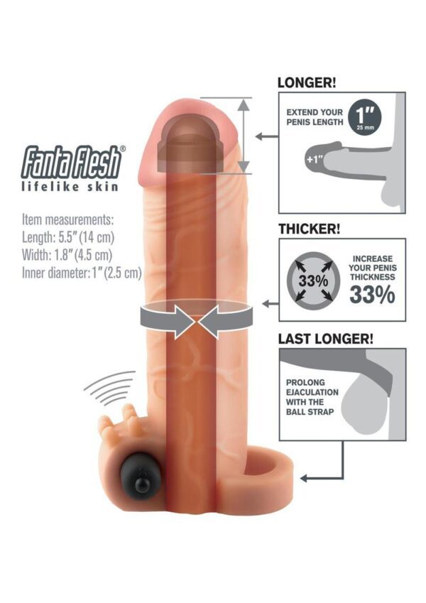 Turn your penis into an instant pleasure machine with the incredible Fantasy X-Tensions. Now you can be all the man you can be and satisfy your partner with this easy-to-use erection enhancer. Developed as a safe