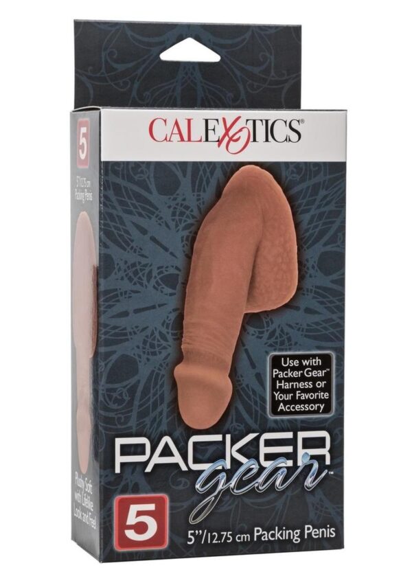 Packer Gear Packing Penis 5in - Chocolate - Image 2