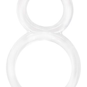 The Ofinity double erection ring gives men an (almost) eternal erection with a unique isolation design that constricts blood flow for concentrated erection enhancement that lasts. The top ring stretches around the shaft while the bottom ring stretches around the testicles