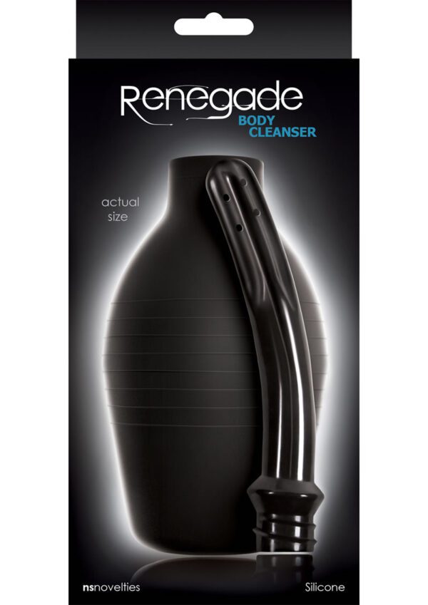 Renegade Body Cleanser Silicone Enema - Black - Image 2