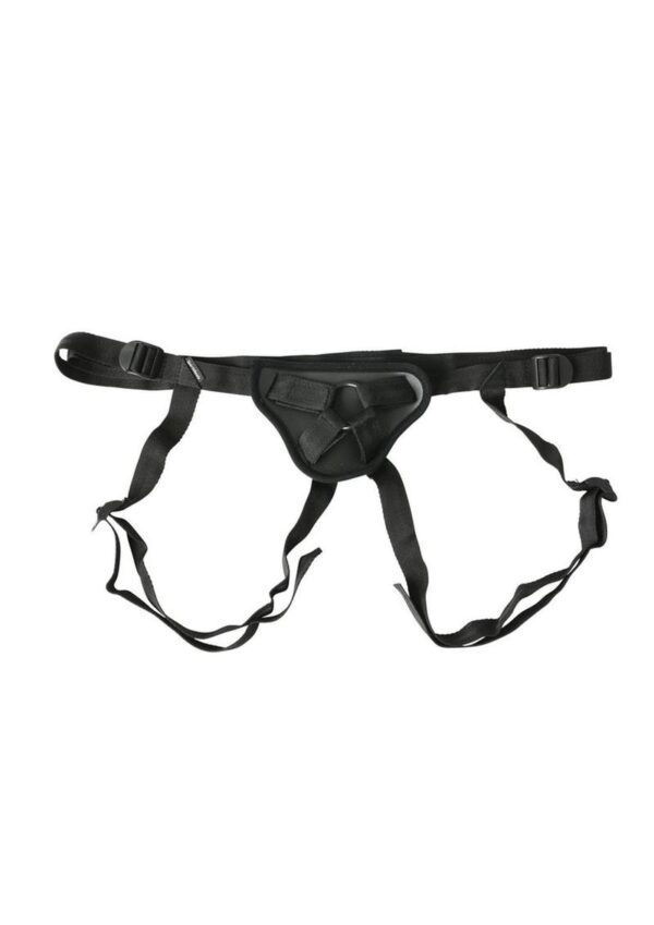 Sportsheets Dive Deep Strap-On Adjustable Harness - Black - Image 3