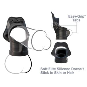 making you harder and stronger than ever before. The ball stretcher tugs down on your testicles and prevents them from retracting upward no matter what their size.Made from our body-safe
