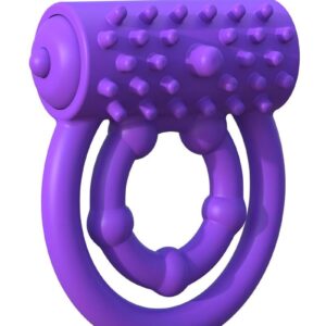 and extend the fun for both of you with the Vibrating Prolong Performance Ring. Made from body-safe