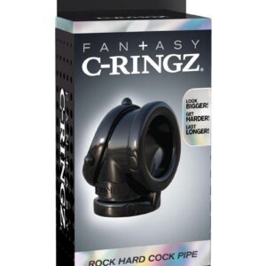 the Rock Hard Cock Pipe is the perfect choice to give you that extra edge! Push your package out to its maximum potential and enjoy a tight tug on your balls while you stay harder and thicker than ever before. Made from our body-safe