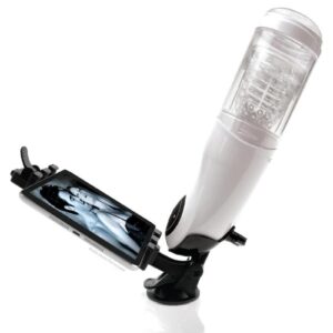 USB-RECHARGEABLE STROKERS EVER MADE! The Mega-Bator is the only hands-free masturbator in the world that does all of the work for you while you watch your favorite filth on your mobile device! No more pumping