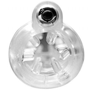 so you can bottom out against the cock head of your partner.Measurements: 10.5 inches in length