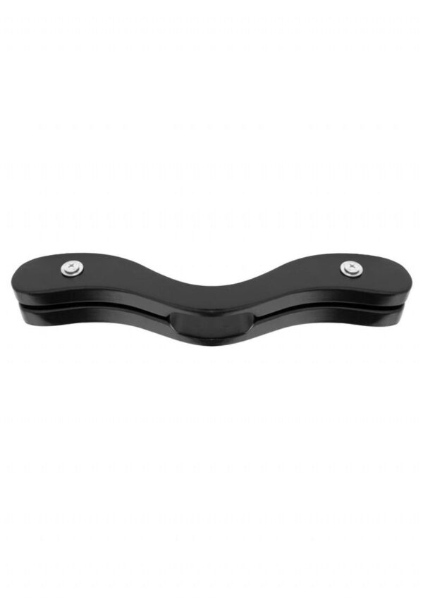 1.5 inches in height.Scrotum hole measures 2.75 wide and 0.75 inches tall. Material:andnbsp;Wood