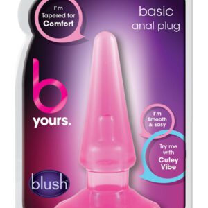 and just a little nasty! The Basic Anal Plug by Blush Novelties is the perfect toy for beginners