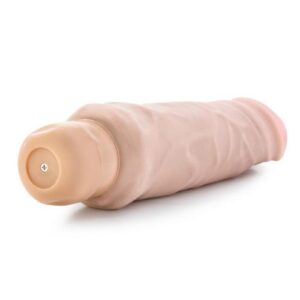 measuring in at over 9 inches long with a hefty 6 circumference and it is flexible to stimulate all those hard to reach places. You just twist the multi speed cap to control the power and intensity of your vibrations. AND it`s waterproof