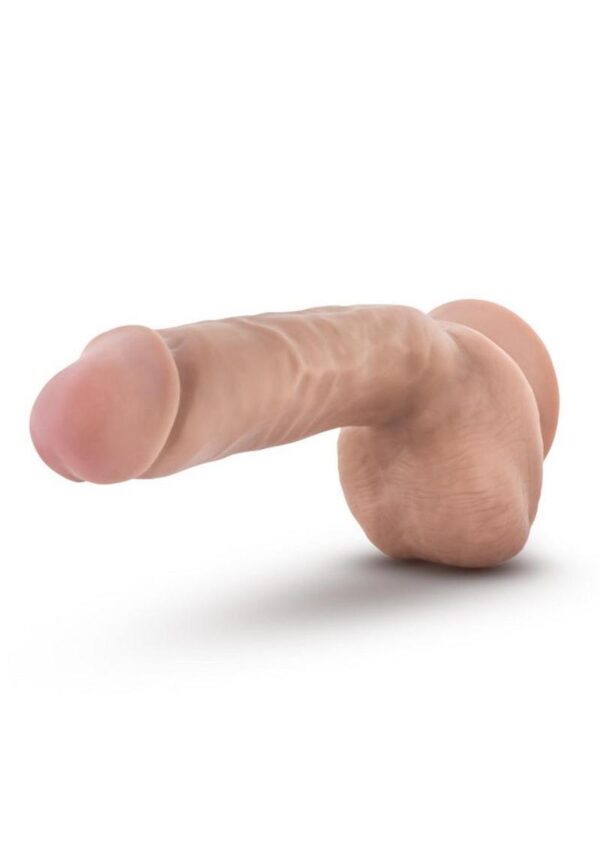 while the fleshy balls provide a cushion for a wild ride. Giddy Up! You can also suction this to any flat surface
