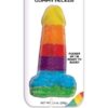 Rainbow Sweet and Sour Jumbo Gummy Pecker - Image 2