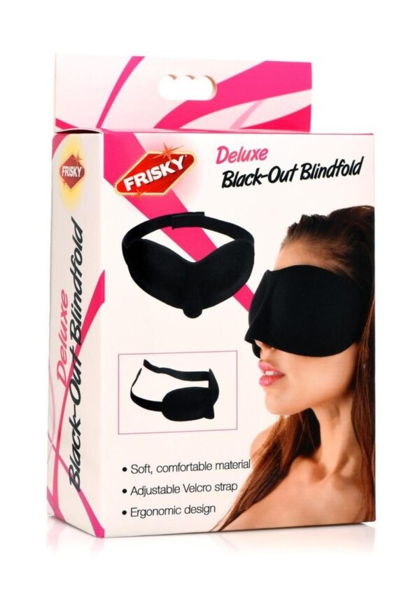 you will not believe how soft and comfortable it is! Made of durable Neoprene material so it will last for numerous play sessions. The ergonomic design is contoured to accommodate the natural curvature of the face and will not mess up make up. Being in the dark has never been this much fun!Measurements: One size fits most.Material:andnbsp;Neoprene