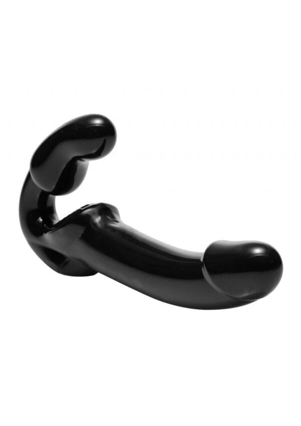 as the specially angled tip provides direct G-spot sensation. Provides simultaneous pleasure for both partners with a svelte and elegant design.Measurements: 10 inches in total length