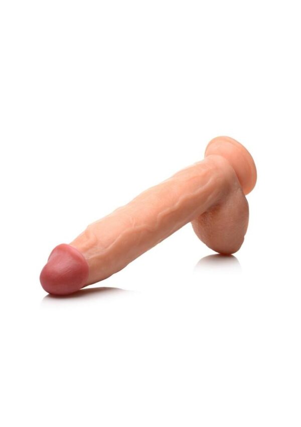 with plenty of length and girth to satisfy. This extra long